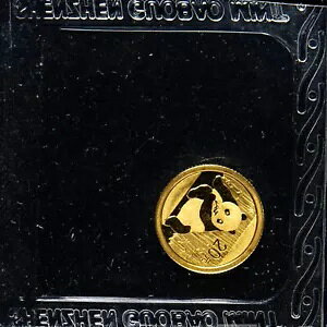 2015 中国パンダコイン 20 元 1/20 オンス Au.999 パンダ金貨