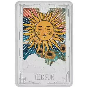 �V���o�[ �^���b�g �J�[�h The Sun (20th) 2024 - �j�E�G - 1 �I���X �v���[�t-