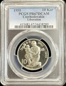 1955 `FRXoLA Vo[ 10 RRC PCGS v[t 67 DCAM