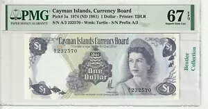 PC} 1 hAP 5aA1974 (ND1981) S/N: A/3 232570 PMG 67EPQ TOP POP