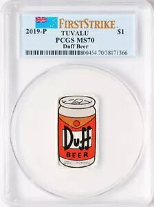 2019 �U�E�V���v�\���Y �_�t�r�[�� �c�o�� 1 �I���X �t�@�C�� �V���o�[ $1 0.9999 �R�C���AFS PCGS MS70