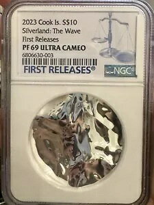 2023 �N�b�N�A�C�����h THE WAVE SILVERLAND 2 �I���X �V���o�[ �R�C�� NGC 69 FR