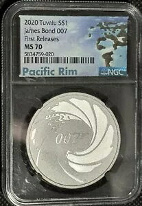 2020 co WF[Y {h 007 .999 1IX Vo[ RC NGC- MS70 񃊃[X