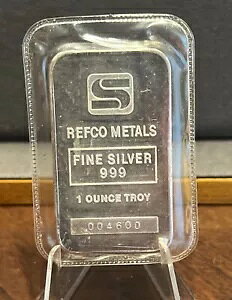 ���B���e�[�W �V���o�[ �o�[ ~ 1 �I���X�̃V���o�[ �o�[ - Simmons REFCO Metals