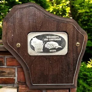 United States Silver Corporation 1 �I���X .999 �o�[ �E�B�X�R���V�� �A�i�O�} �X�e�[�g + �t���[��