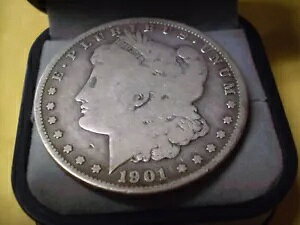 1901 O 米国モルガン銀貨 1 ドル硬貨