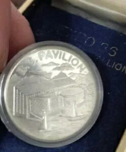 1986�N Expo 86 ���_���I�� BC �p�r���I�� �o���N�[�o�[ �J�i�_�A1/2 �I���X�A0.5 �I���X�A�V���o�[ .999