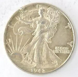 č 1942-D EH[LO oeB n[t_[ 50c 90% Vo[ fo[ ~g RC