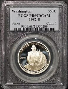1982-S 50c Vo[ Vg n[t_[ PR69DCAM PCGS # 21550209 + {[iX