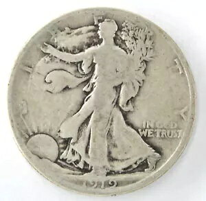 č 1919-D EH[LO oeB n[t_[ 50c 90% Vo[ fo[ ~g RC