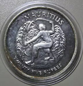 1977 ���[���V���X �C���h�m 25 ���s�[ �V���o�[ KM#43 ST-BU #F4349 25. Anniversary-