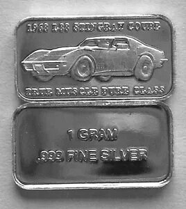 (10) 1 �O���� 0.999+ �s���A�V���o�[ 1968 L88 �X�e�B���O���C �N�[�y �g�D���[ �}�b�X�� �s���A �N���X b5