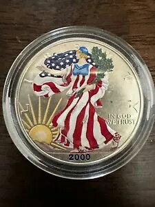 2000 Vo[ AJ C[O $1 h 0.999 t@C Vo[ tJ[ RC vɔ