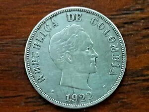 �R�����r�A 1922 �R�C�� 50 �Z���g �V���o�[ G.12.500�B���C0.900�B�����������I