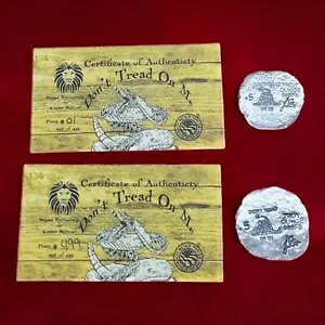 1/2 IX 999 Vo[ ƂŒꂽ Kzoo Don't Tread On Me Round ? 499 ~g!