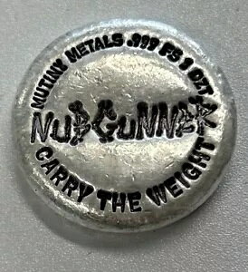 Mutiny Metals ƂŒꂽVo[n 1 IX Eh .999 t@CVo[