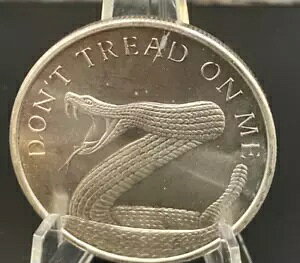 1 IX GSM Xl[N Vo[ Eh .999 t@C 2021 Don't Tread on Me Vo[ V[h