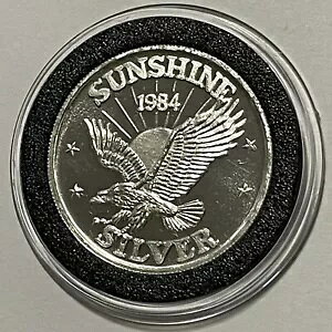 1984 TVC }CjO C[O A RC 1/2 gC IX .999 t@C Vo[ Eh _