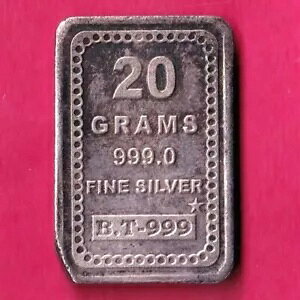 �V���o�[�o�[�FW ? 19.80 g �uB.T.-999 KALASH MARK�v�t�@�C���V���o�[���A�o�[ #KB186