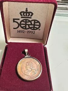 0.999 �V���o�[ �R�����r�A �y���_���g �f�B�X�J�o���[ 1492 1992 �T���^�}���A �V�b�v ���o�[�X COA �t��