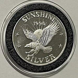 1990 TVC }CjO C[O A RC 1/2 gC IX .999 t@C Vo[ Eh _