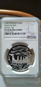xgi 1988N uhSVbv-100v 100D NGC PF 68 UC