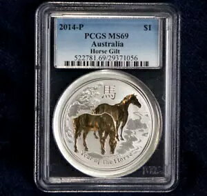 2014 P I[XgAnNMg 1 IX .999  $1 PCGS MS69