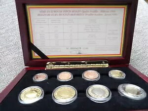 �x���M�[ 1999 PROOF LIKE �R�C�� �Z�b�g 1 �Z���g - 2 ���[�� ���v 8 �R�C�� 3,88 ���[��