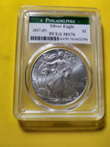 2017(P) Vo[ C[O MS70 PCGS - O[ tBftBA x G}[BAȖ𔭍s