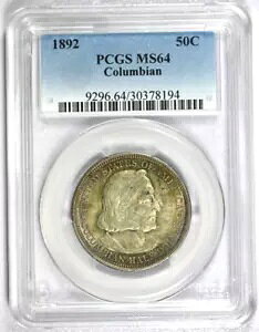 1892 PCGS MS64 RrA GLX| NVbN R n[t iCX g[jOiKCh $225