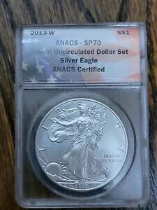 2013-W (����d�グ) �V���o�[ �C�[�O�� �A�j���A�� �h�� �R�C�� �Z�b�g ANACS SP70