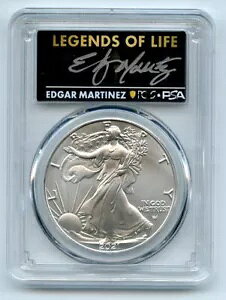 2021 $1 Vo[ C[O T2 񐶎Y PCGS MS70 WFh Ct GhK[ }eBlX