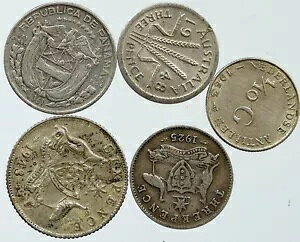 5 �V���o�[ WORLD COINS Authentic Collection Vintage Group DEAL GIFT i115482 �̃��b�g