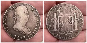 1817 } y[ 8 REALES ME 8R JP tFfB 7 RjA KM # 117.1