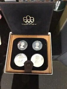 1973�N�H�J�i�_ �����g���I�[�� �I�����s�b�N 4 �s�[�X �V���o�[ �v���[�t �R�C�� �Z�b�g �P�[�X�� COA �t��