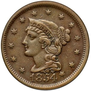 1854 N-28 R-5- ANACS VF 30 ҂ݍ݃wA [W Zg RC 1c