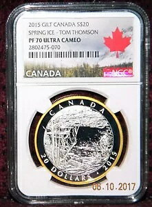 2015 Ji_ $20 g g\ - XvO ACX Mg Vo[ RC NGC PF 70 Eg JI
