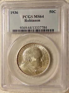 1936 ���r���\���L�O�n�[�t�_���[ - PCGS MS 64 - Pretty BU Coin