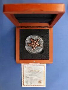 2019 �j�E�G 2�I���X �V���o�[ $2 �R�C���uWorld of Fossils - Starfish�v�P�[�X���� COA�t��