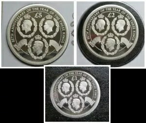 �O�l���̔N (1936) �V���o�[ �v���[�t ?5�A?2 & ?1 TDC 2021 3 �R�C�� �J�o�[ �Z�b�g