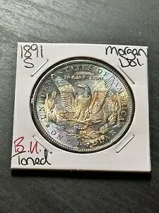 1891 S ���[�K�� �V���o�[ �_���[ BU ������ MS+ �g�[�� �g�[�j���O �R�C�� (Raw10212)