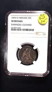 1854 O ARROWS 25 �Z���g NGC �G�N�X�g���t�@�C�� 25C �R�C�������i�Ŕ̔����܂�!