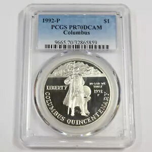 1992 P PCGS PR70 DCAM - Vo[ RuX 5 IʐMh RC #50404A