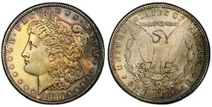 ���C���{�[�g�[�� 1880 S MS 63 ���[�K�� ���o�e�B �V���o�[ �_���[ PCGS �F��X���u 979