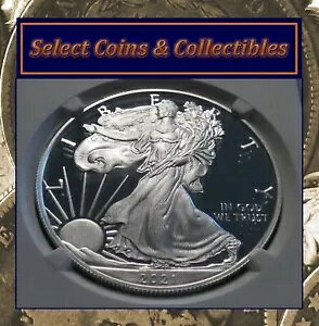 2021 W �V���o�[ �A�����J�� �C�[�O�� NGC PF70 �E���g�� �J���I �w�����f�B�b�N �C�[�O�� T-1 #1132