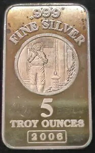 2006 vXyN^[ Be[W .999 Vo[ 5 IX o[ Nevada Metallurgical, Inc (JW136)