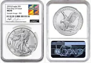 2024 $1 AJ Vo[ C[O NGC MS70 s GAUDIOSO TC胉x