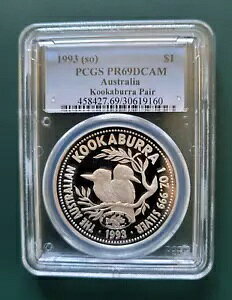 1993 I[XgA RC NbJo 1 IX 999 v[t Vo[ Vhj[ Iy PCGS PR69DCAM