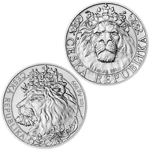 �V���o�[ �R�C�� �Z�b�g 2 x 1 �I���X �{���̃`�F�R ���C�I�� ���A By Bullion Club
