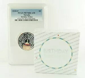 2018 P $2 �o�[�X�f�[ �E�B�b�V�� �V���o�[ �R�C�� �c�o�� PCGS PR70DCAM COA �t��